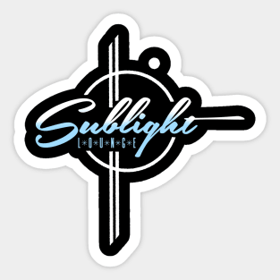 Sunlight front print Sticker